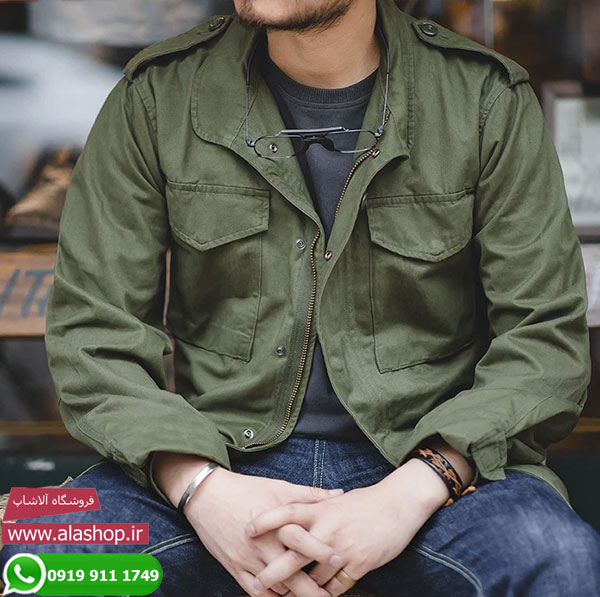 کت ارتشی آمریکایی Maden M65 وینتیج مدل m110