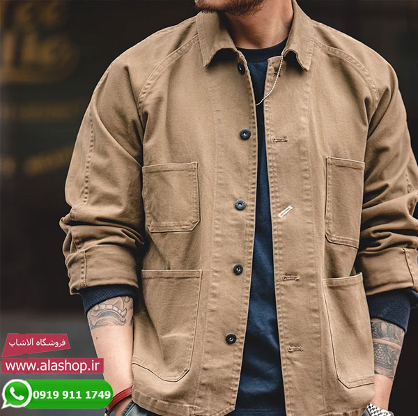 کت وینتیج پاریس راسته مردانه مدل m107