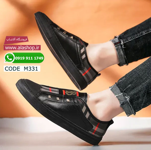 کفش چرم گاوی نرم و راحت مدل m331