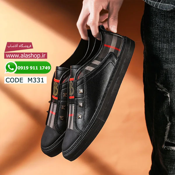 کفش چرم گاوی نرم و راحت مدل m331