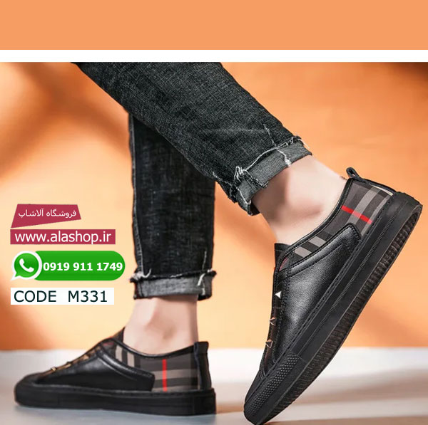 کفش چرم گاوی نرم و راحت مدل m331