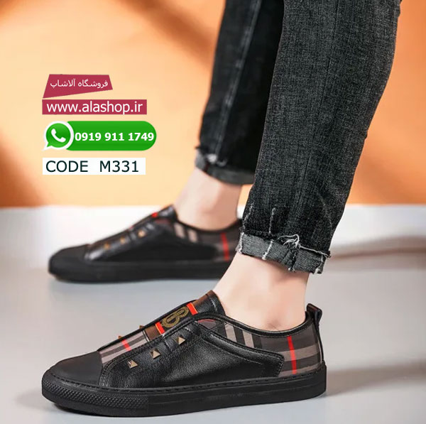 کفش چرم گاوی نرم و راحت مدل m331