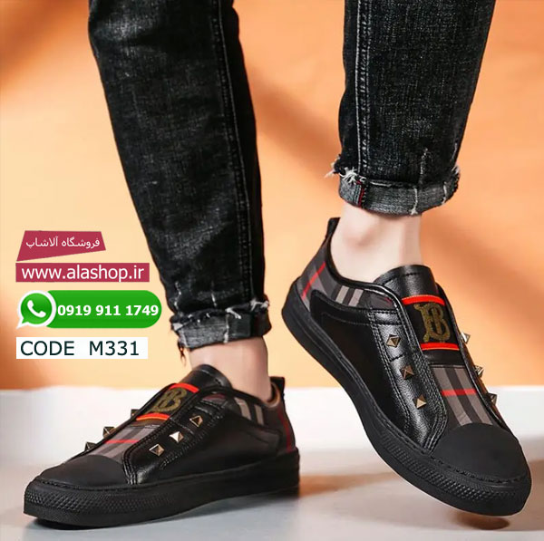 کفش چرم گاوی نرم و راحت مدل m331