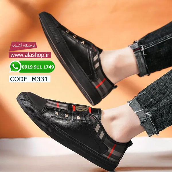 کفش چرم گاوی نرم و راحت مدل m331