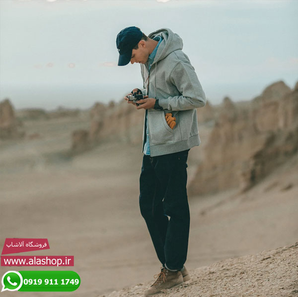 هودی پسرانه زیپ دار لش مدل m083