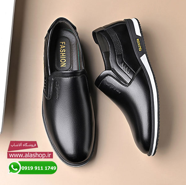 کفش لوکس مردانه چرمی مدل m087