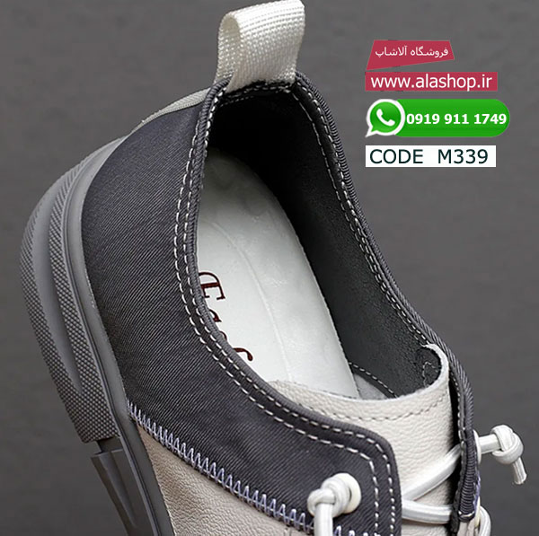 کفش چرمی تخت و لوکس مردانه مدل m339