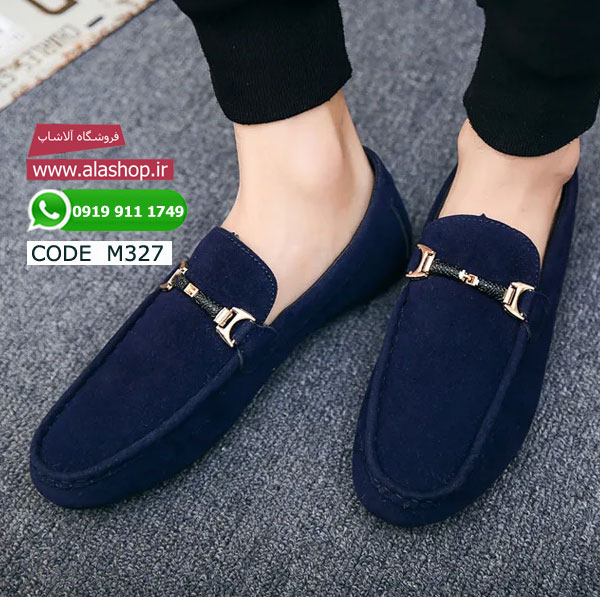 کفش کتان دست ساز مجلسی مردانه m327
