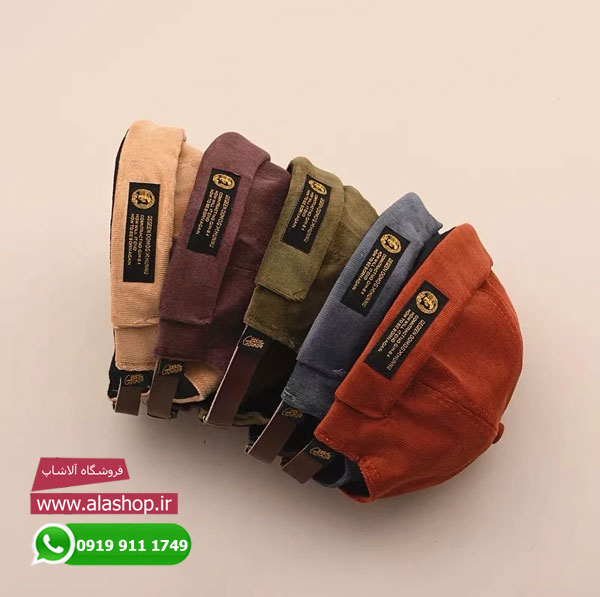 کلاه یونیسکس مخملی رترو کاف مدل m122