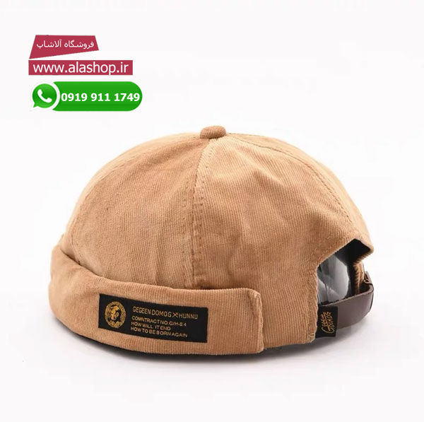 کلاه یونیسکس مخملی رترو کاف مدل m122