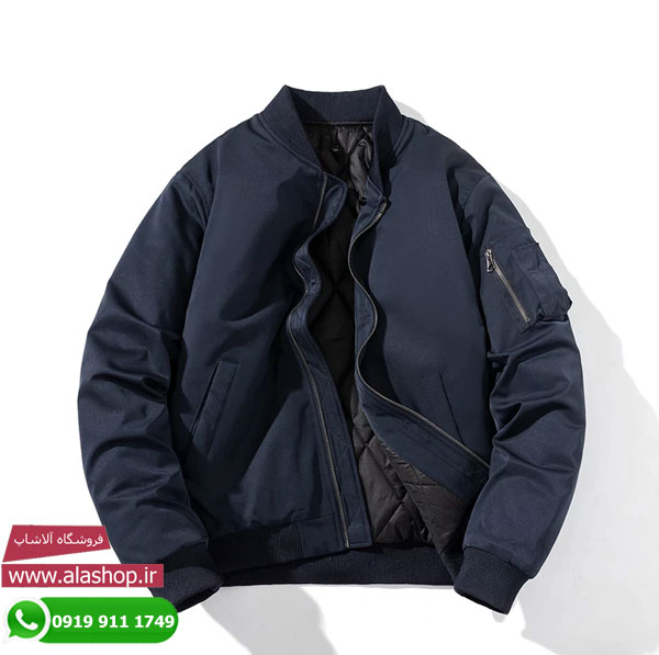 کت خلبانی بهاره کلاه دار مدل m094