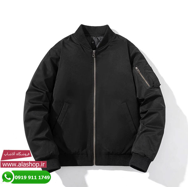 کت خلبانی بهاره کلاه دار مدل m094