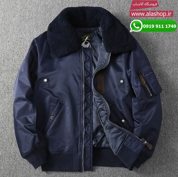 کاپشن پرواز Amekaji B-15 یقه خز مدل m097