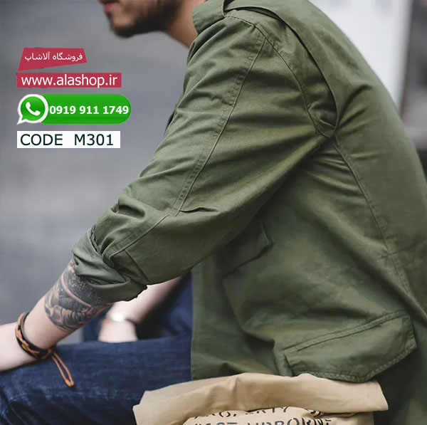 کاپشن مین M65 طرح نظامی قدیمی مدل m301