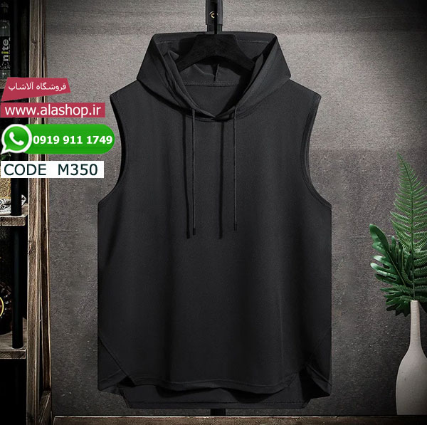 تیشرت تابستانی کلاه دار رنگی مدل m350