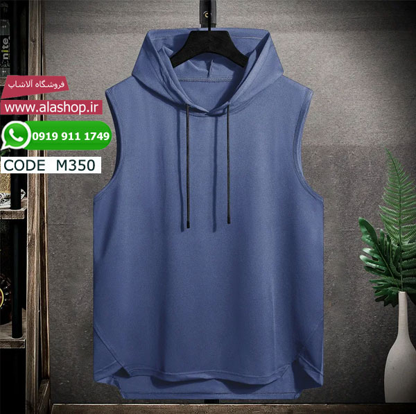 تیشرت تابستانی کلاه دار رنگی مدل m350