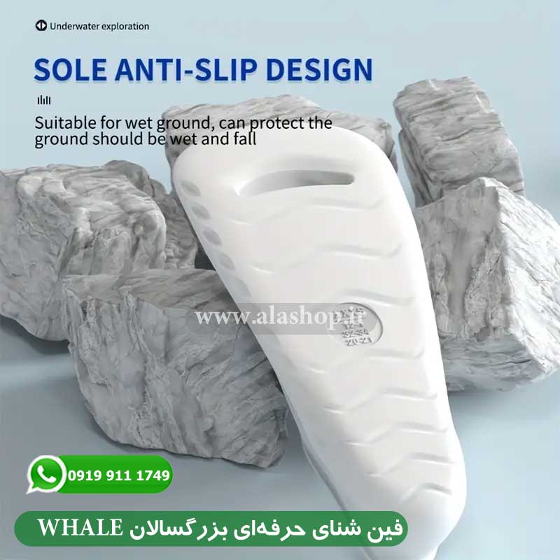 فین شنای حرفهای بزرگسالان WHALE